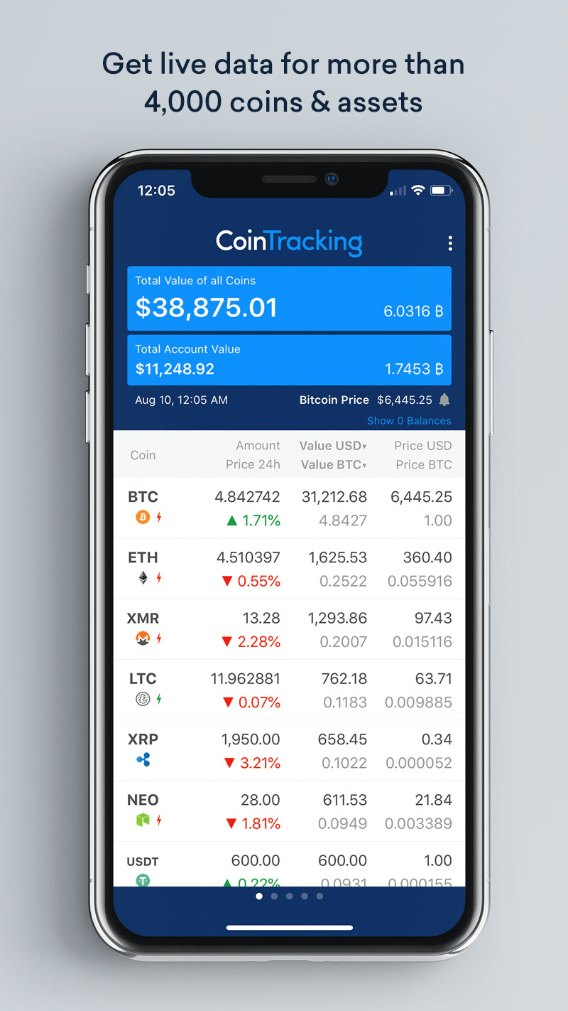 CoinTracking App