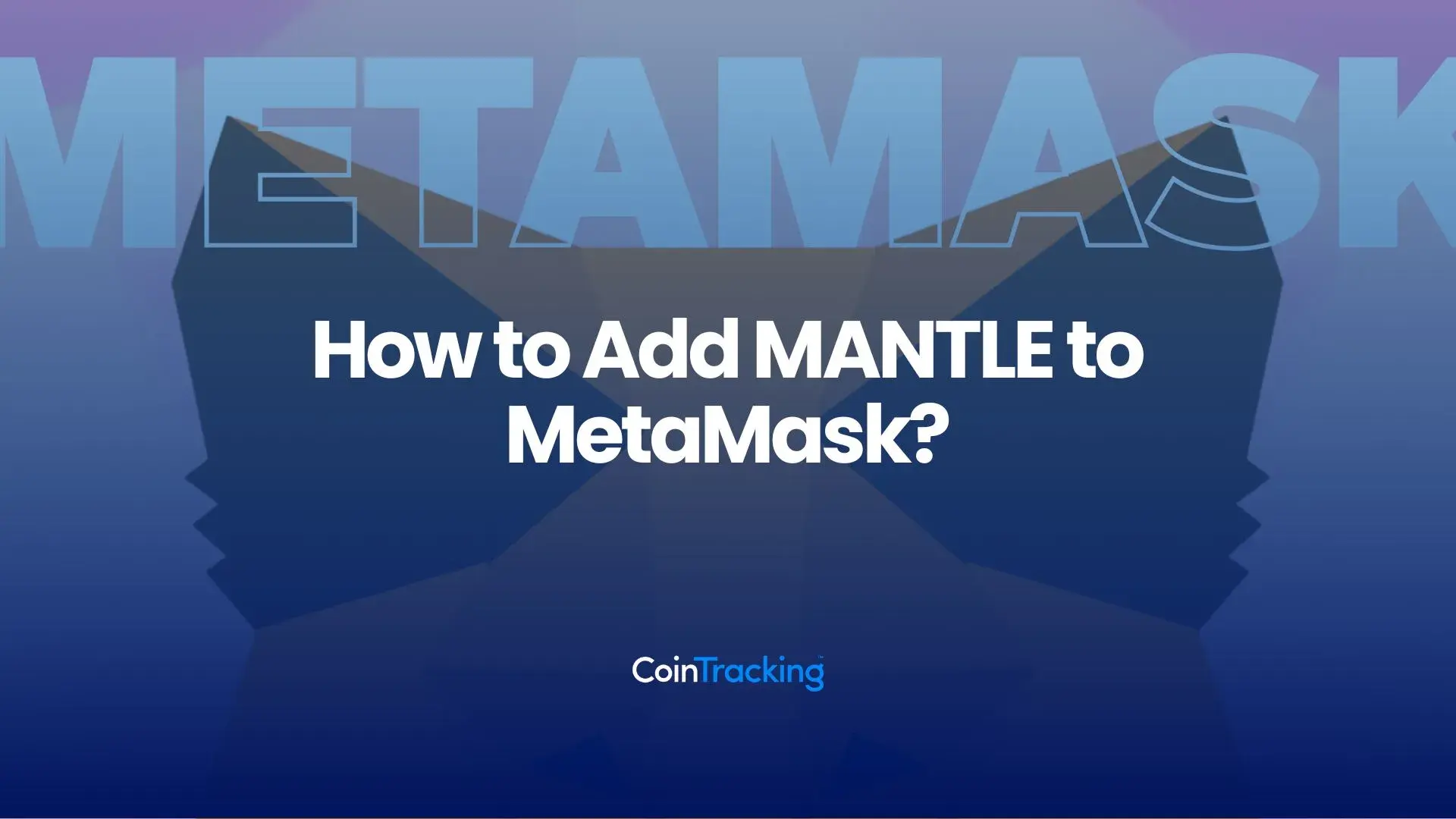 How to Add MANTLE to MetaMask?