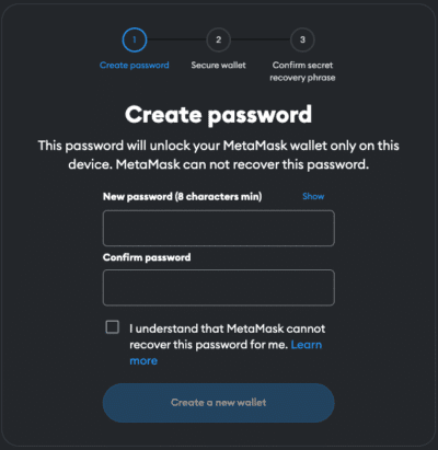 Install MetaMask step 3