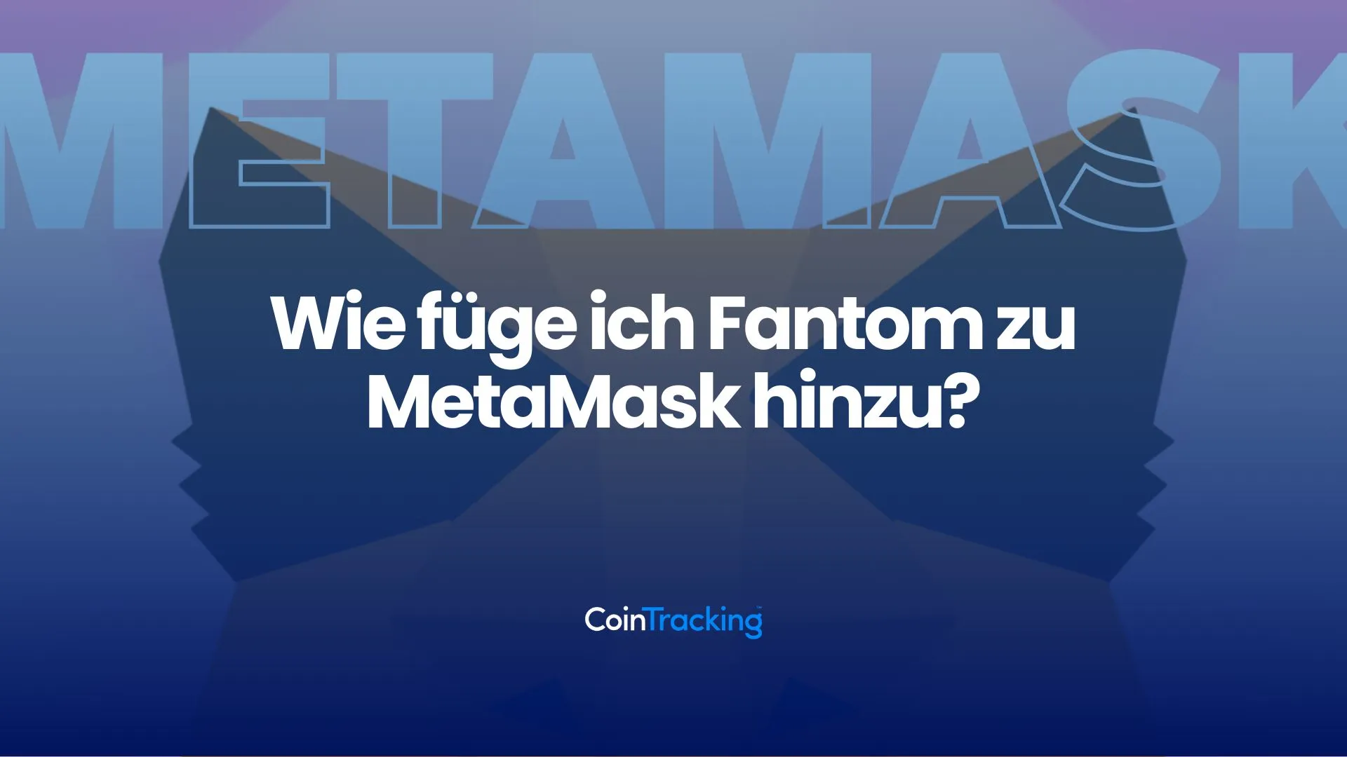 Wie füge ich Fantom zu MetaMask hinzu?