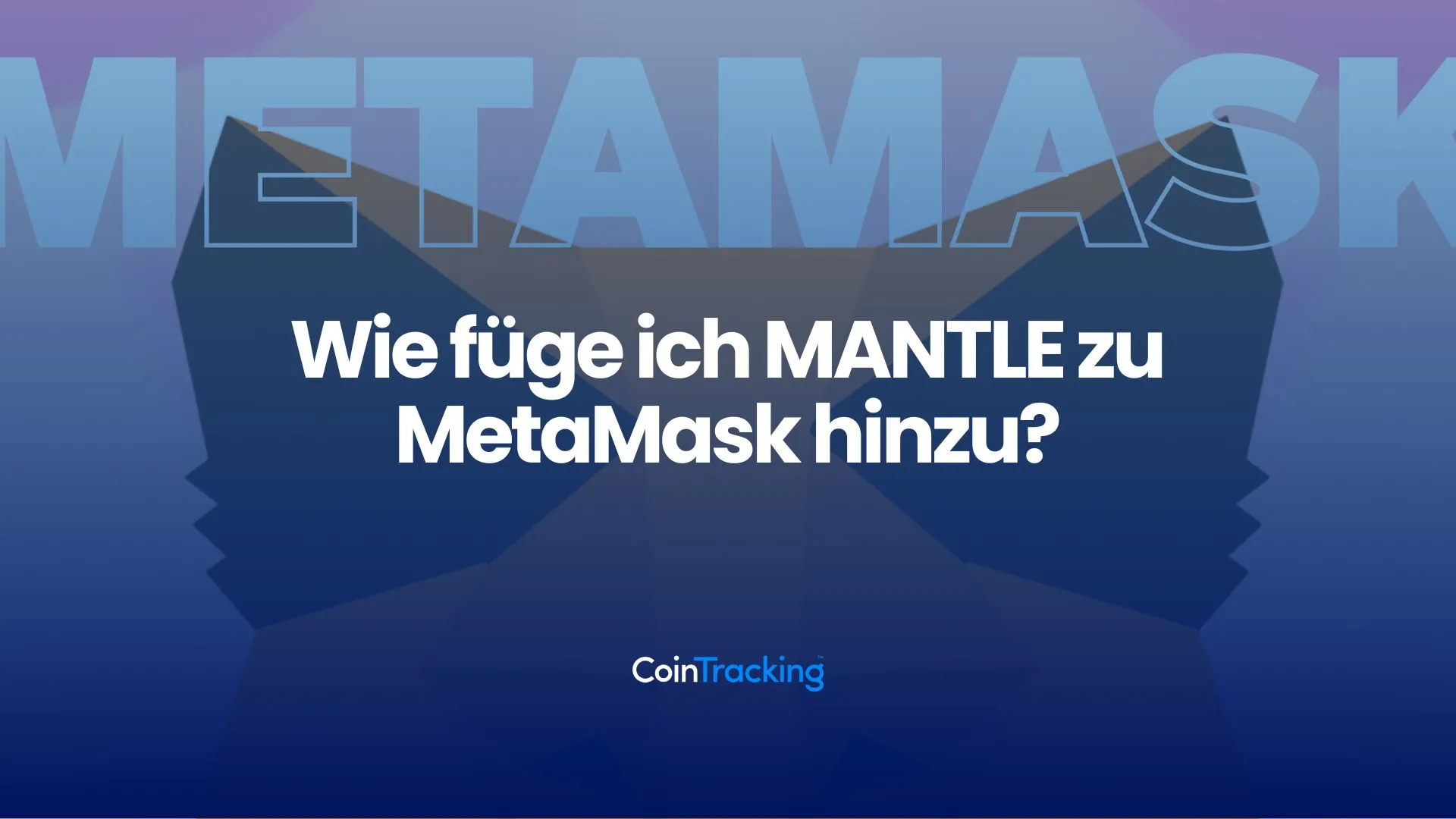 Wie füge ich MANTLE zu MetaMask hinzu?