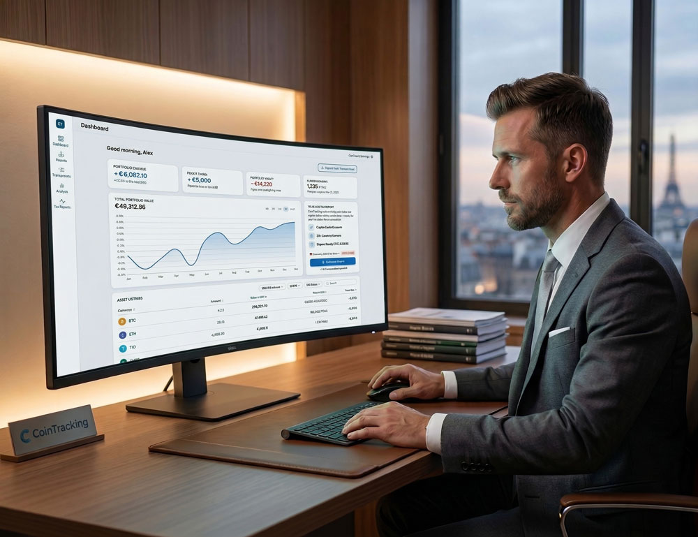 CoinTracking Dashboard