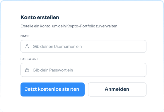Kostenlos bei CoinTracking registrieren