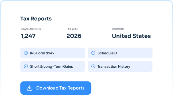 Crypto Tax Report in CoinTracking
