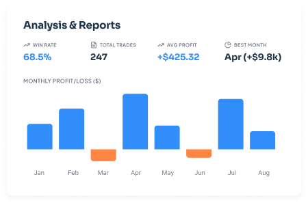 CoinTracking Analysis showing detailed reports and balance checks