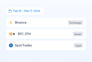 Custom Date Ranges and Filters widget