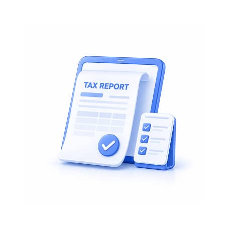 Ready-to-file tax report