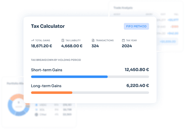 CoinTracking crypto tax report dashboard
